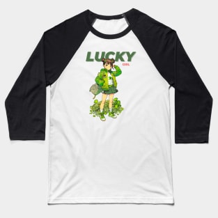 Lucky Girl Baseball T-Shirt